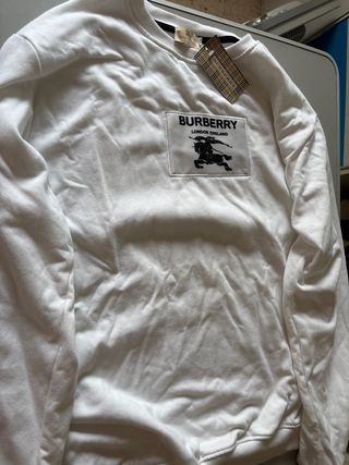 Sudadera Burberry Blanca