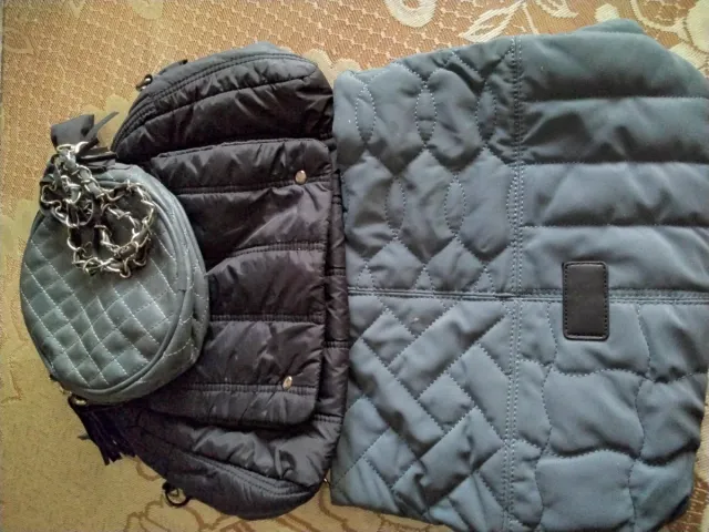 Bolsos y mochilas mujer negro y gris