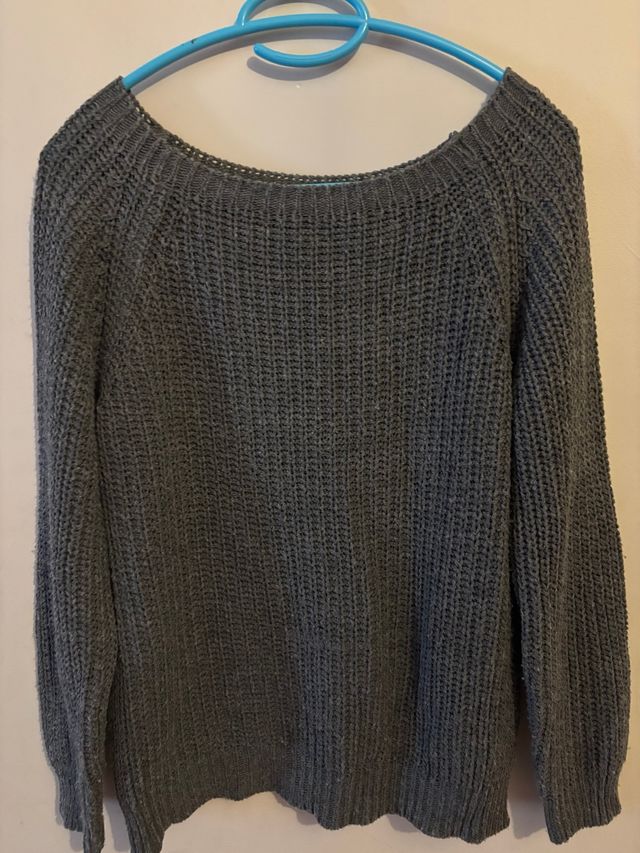 Jersey gris de punto