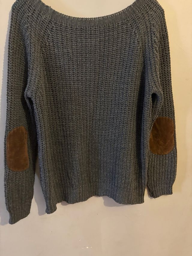 Jersey gris de punto