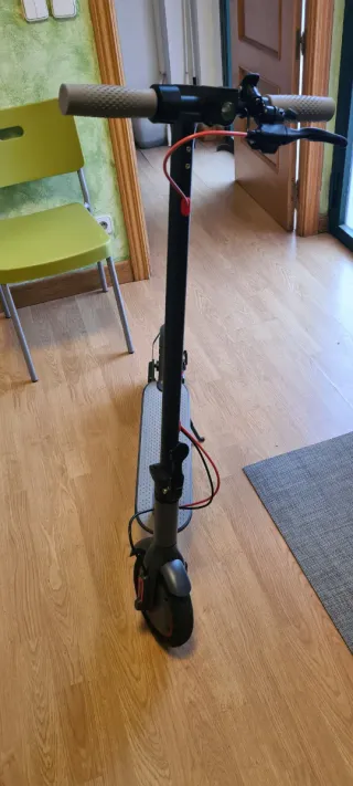 Patinete eléctrico gris