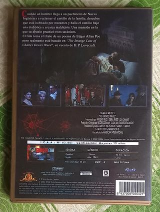 DVD El Palacio de los Espíritus ( nuevo )