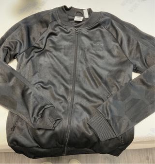 Chaqueta Adidas chándal mujer negra