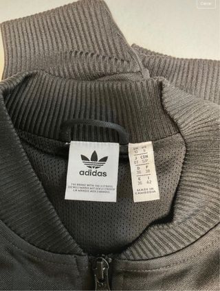 Chaqueta Adidas chándal mujer negra