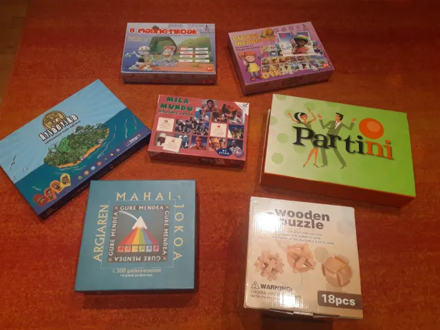 Lote Juegos de Mesa Euskara