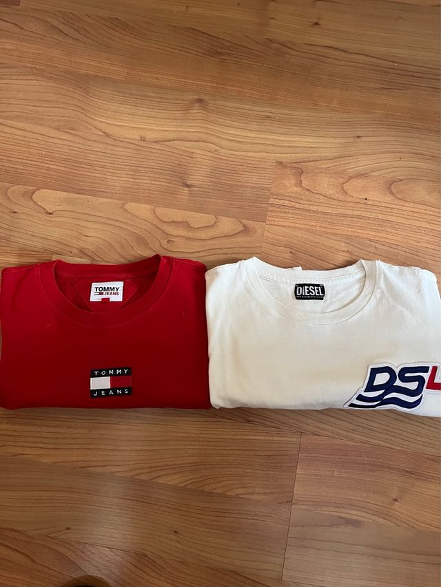 Pack Camisetas Tommy Jeans y Diesel