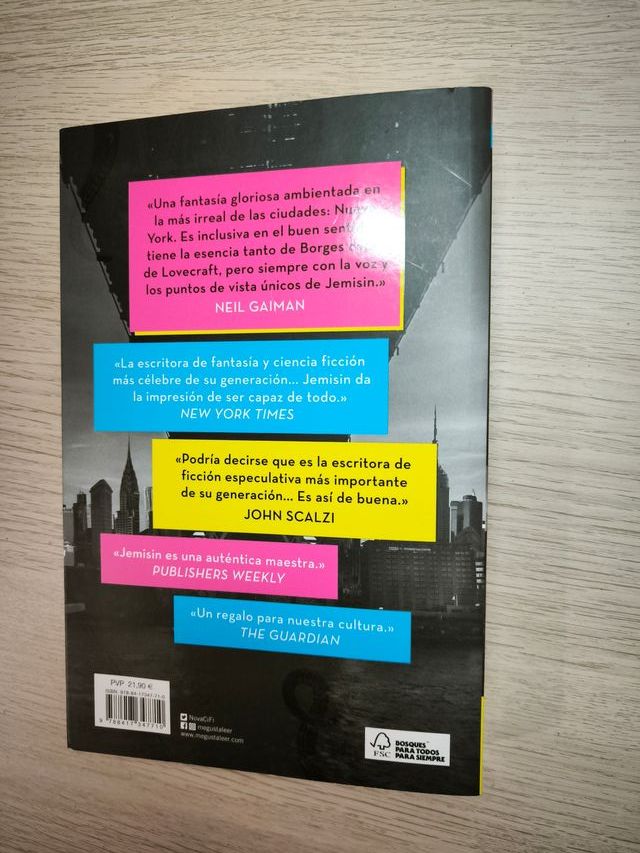 Libro: La ciudad que nos unió – N. K. Jemisin