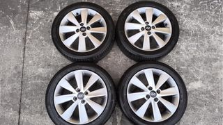 Juego llantas aluminio 16 pulgadas Hyundai I20/I30