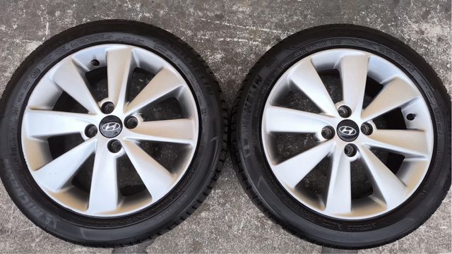 Juego llantas aluminio 16 pulgadas Hyundai I20/I30