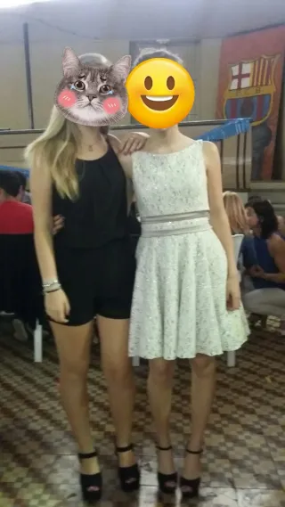 Vestido de fiesta encaje