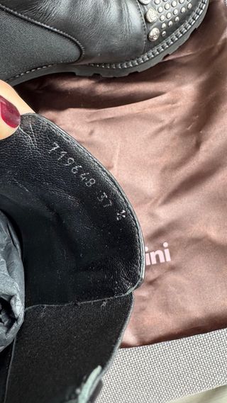 Botines Baldinini Trend Mujer Negro Talla 38