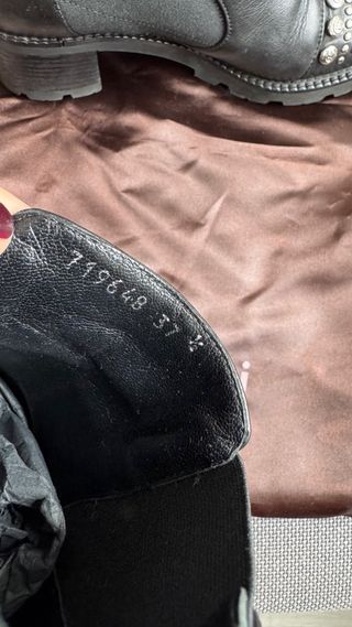 Botines Baldinini Trend Mujer Negro Talla 38