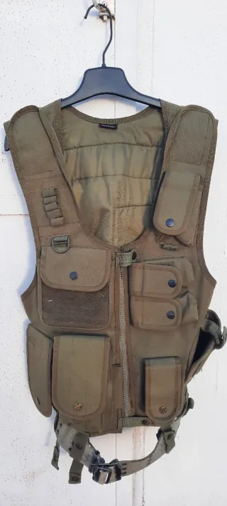 Chaleco táctico militar airsoft