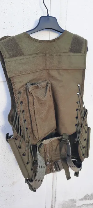 Chaleco táctico militar airsoft