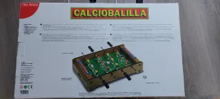 Calcetto biliardino in legno