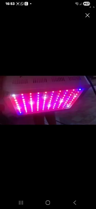 Lampada 100 LED Spettro Completo per Piante serra