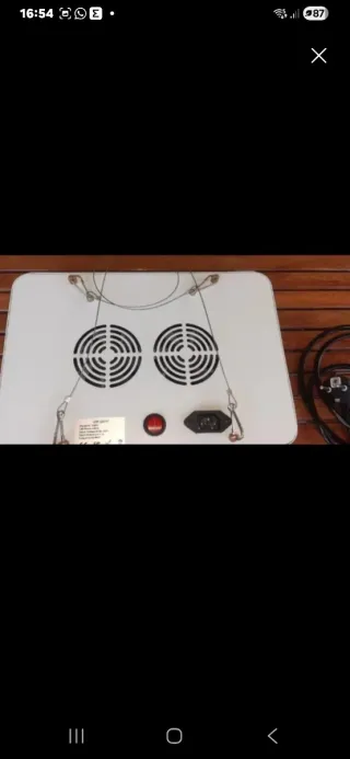 Lampada 100 LED Spettro Completo per Piante serra