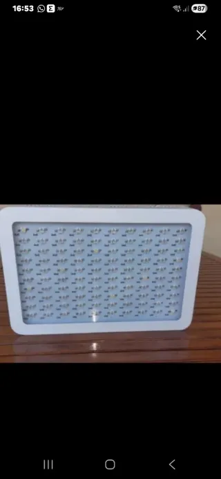 Lampada 100 LED Spettro Completo per Piante serra