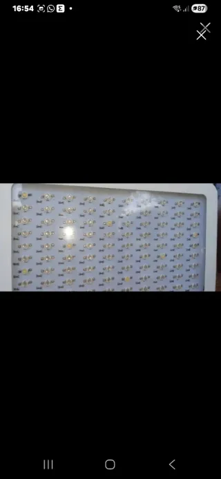 Lampada 100 LED Spettro Completo per Piante serra