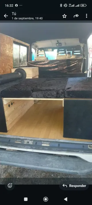 iveco daily 35s10 2005 recién camperizada