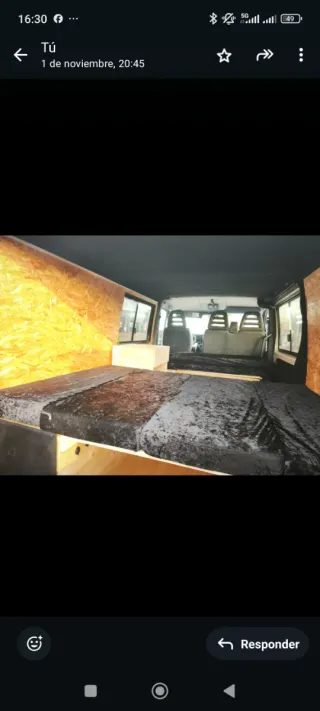 iveco daily 35s10 2005 recién camperizada