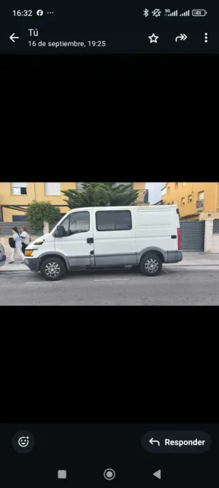 iveco daily 35s10 2005 recién camperizada