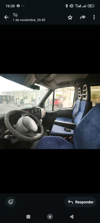 iveco daily 35s10 2005 recién camperizada