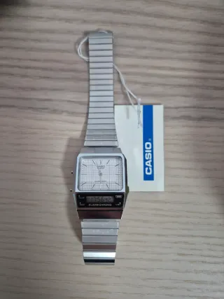 Reloj Casio Retro Vintage Plata - Modelo Unisex