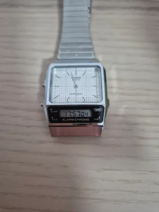 Reloj Casio Retro Vintage Plata - Modelo Unisex