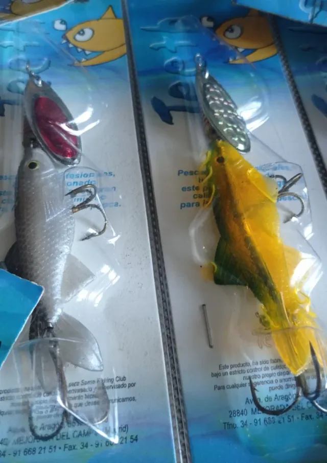 LOTE 10 CUCHARILLAS PESCA BLACKBASS NUEVAS