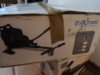 Patinete Eléctrico EcoXtreme más silla.