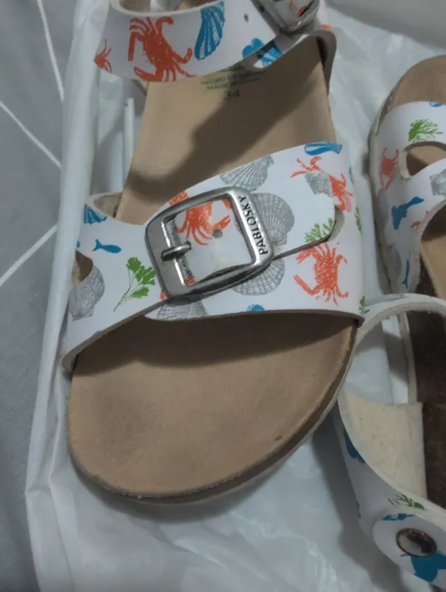 Sandalias Pabloski Niña Talla 34