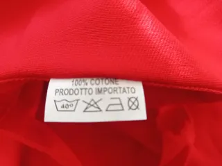 Grembiule Natale Orsetto Rosso