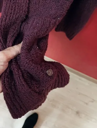 Rebeca larga burdeos M Hollister