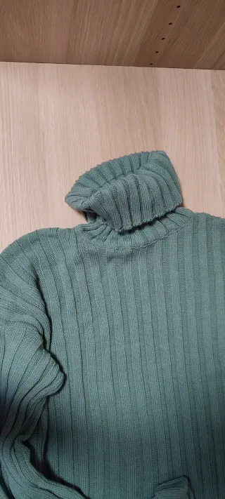 Jersey Verde Menta NUEVO a Estrenar Talla M