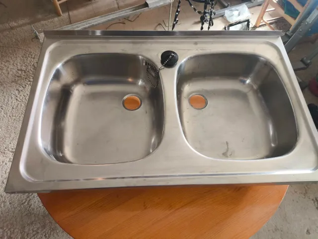 Fregadero Teka Doble Seno