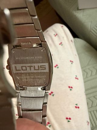 Reloj Lotus Mujer Plateado
