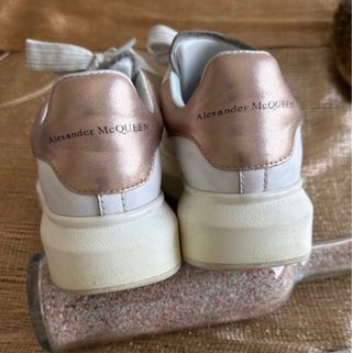 Zapatillas Alexander McQueen Blancas y Rosas
