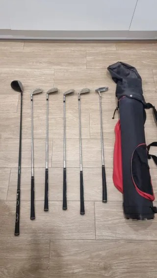 Juego Palos Golf Zurdos + Bolsa