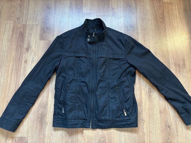 Chaqueta Massimo Dutti azul entretiempo