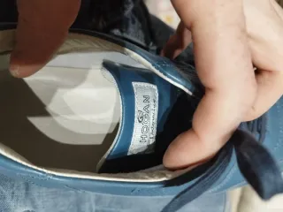 Scarpe Hogan Uomo Blu Come Nuove