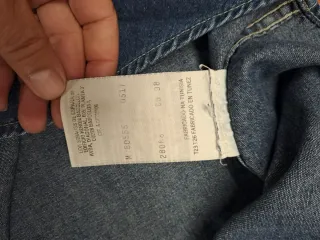 Camisa Vaquera Levi's Manga Larga 100% Algodón