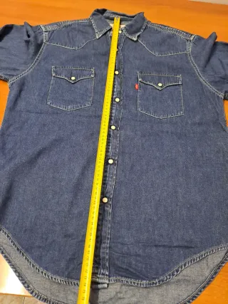 Camisa Vaquera Levi's Manga Larga 100% Algodón