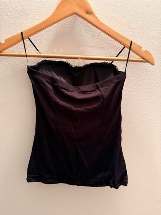 Top Tally Weijl paillettes oro nero 34