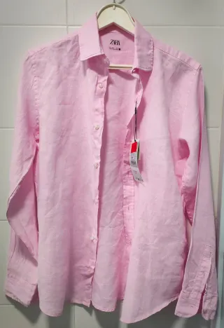 Camisa hombre Zara Talla S