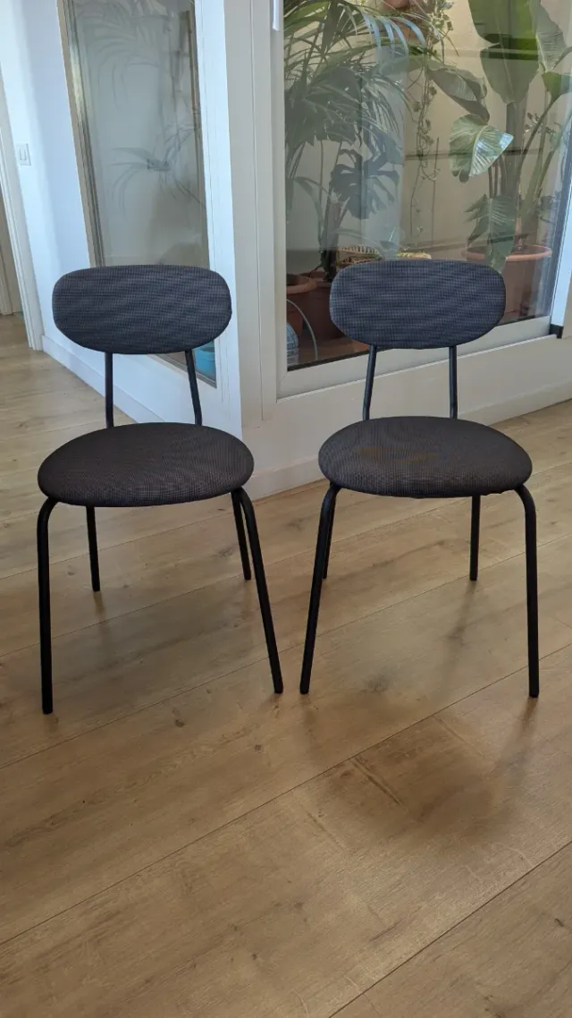 2 Sillas IKEA SANDSBERG Antracita