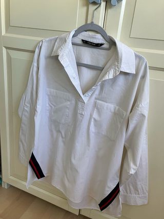 Camisa Zara Mujer Blanca