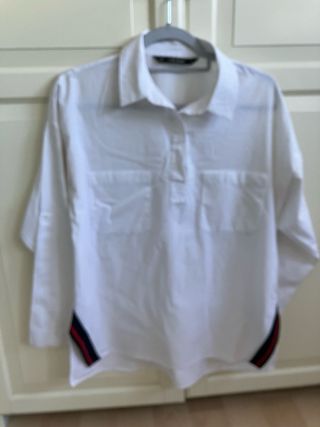 Camisa Zara Mujer Blanca