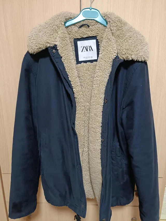 Abrigo Zara borreguillo Talla M