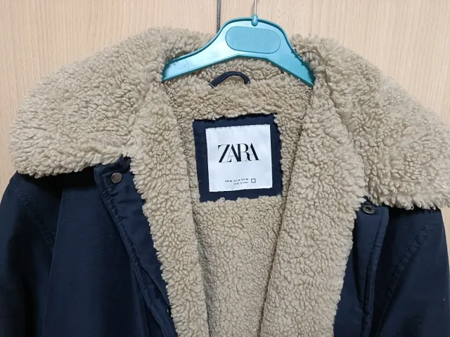 Abrigo Zara borreguillo Talla M